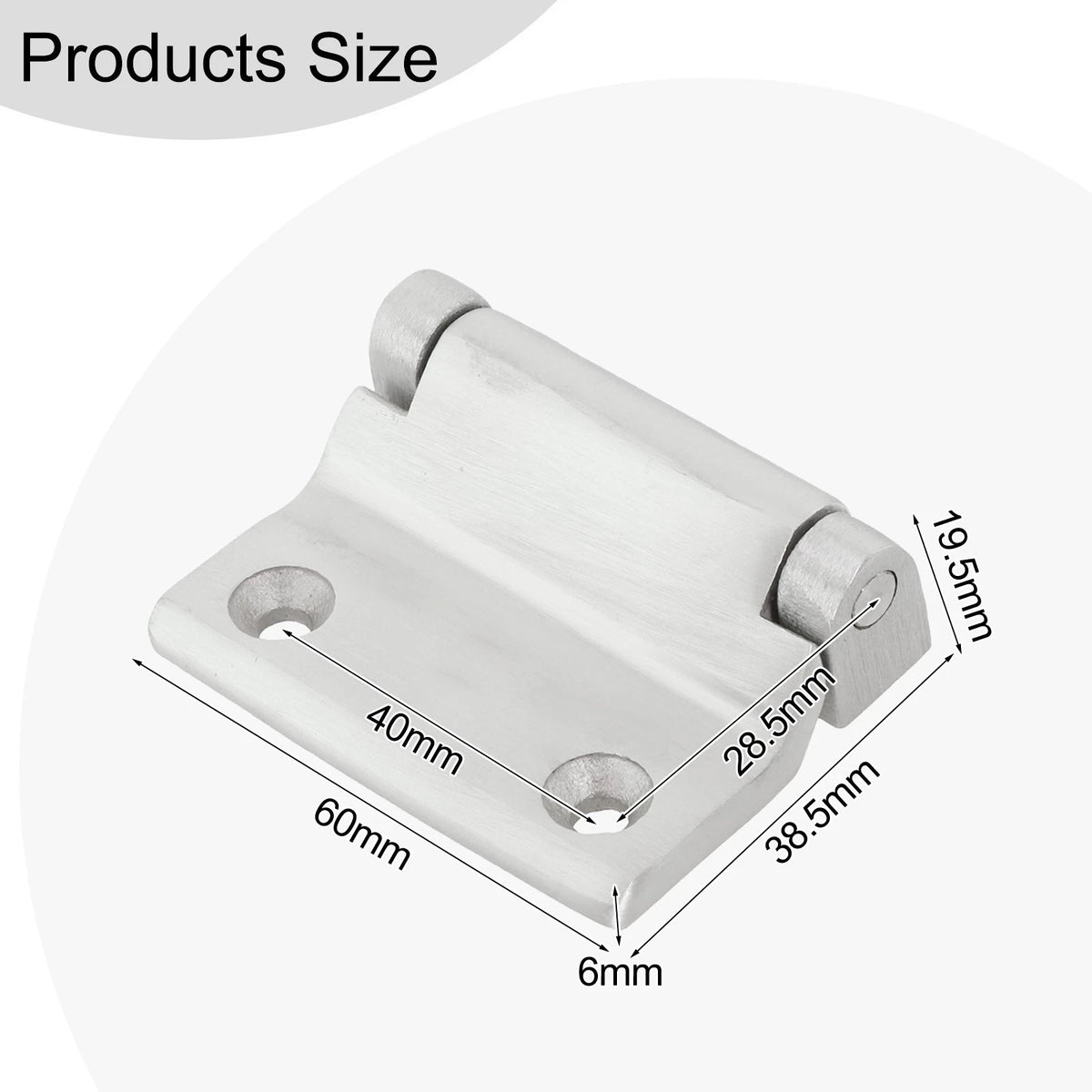 Stainless Steel Door Hinge for Industrial Equipment