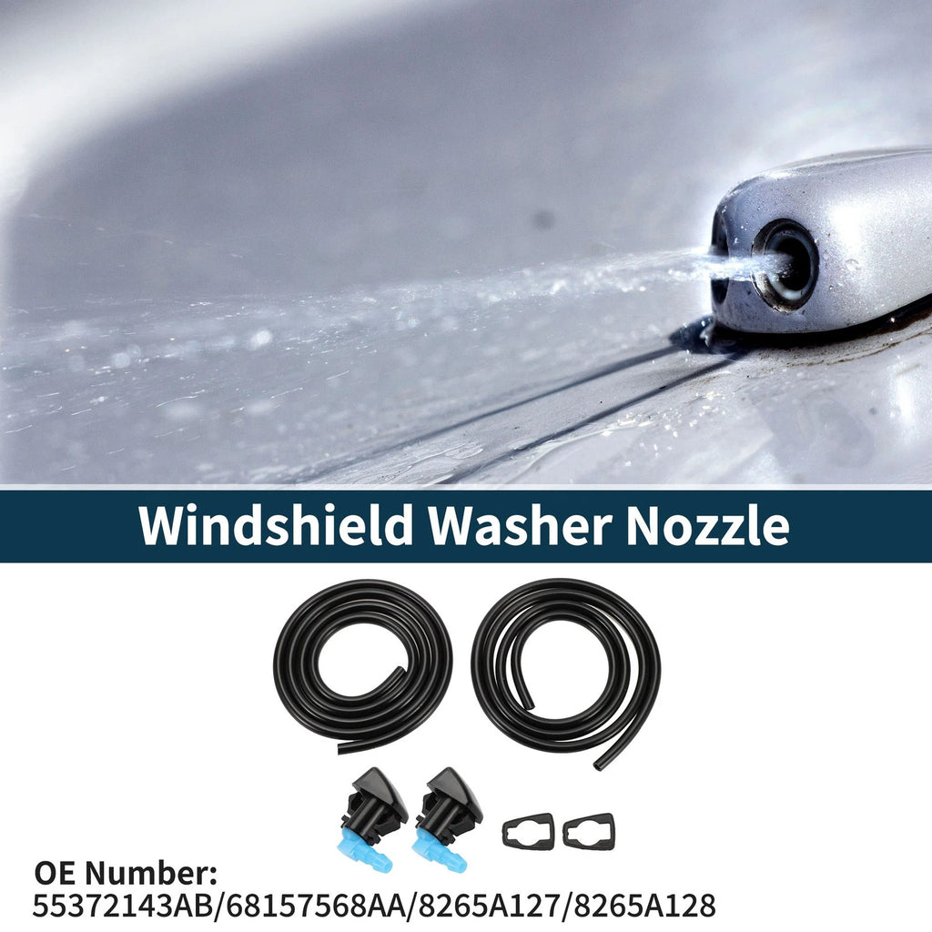 Windshield Washer Nozzle with Hose Replacement for Jeep Grand Cherokee (2014–2022)
