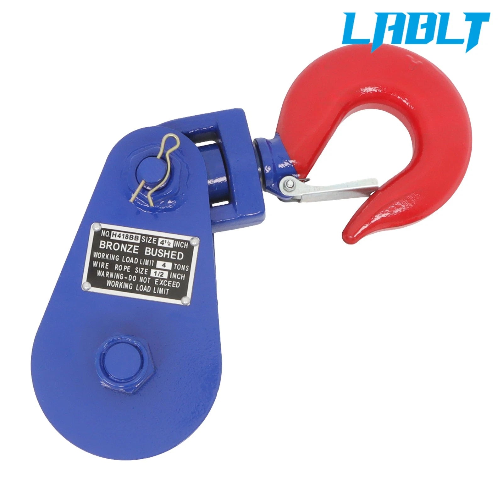 4 Ton Snatch Block Swivel Hook for LABLT