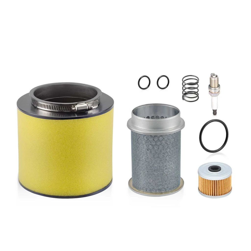 Air Filter & Oil Filter Set with Cleaner for Honda Foreman 500 (2005–2019)