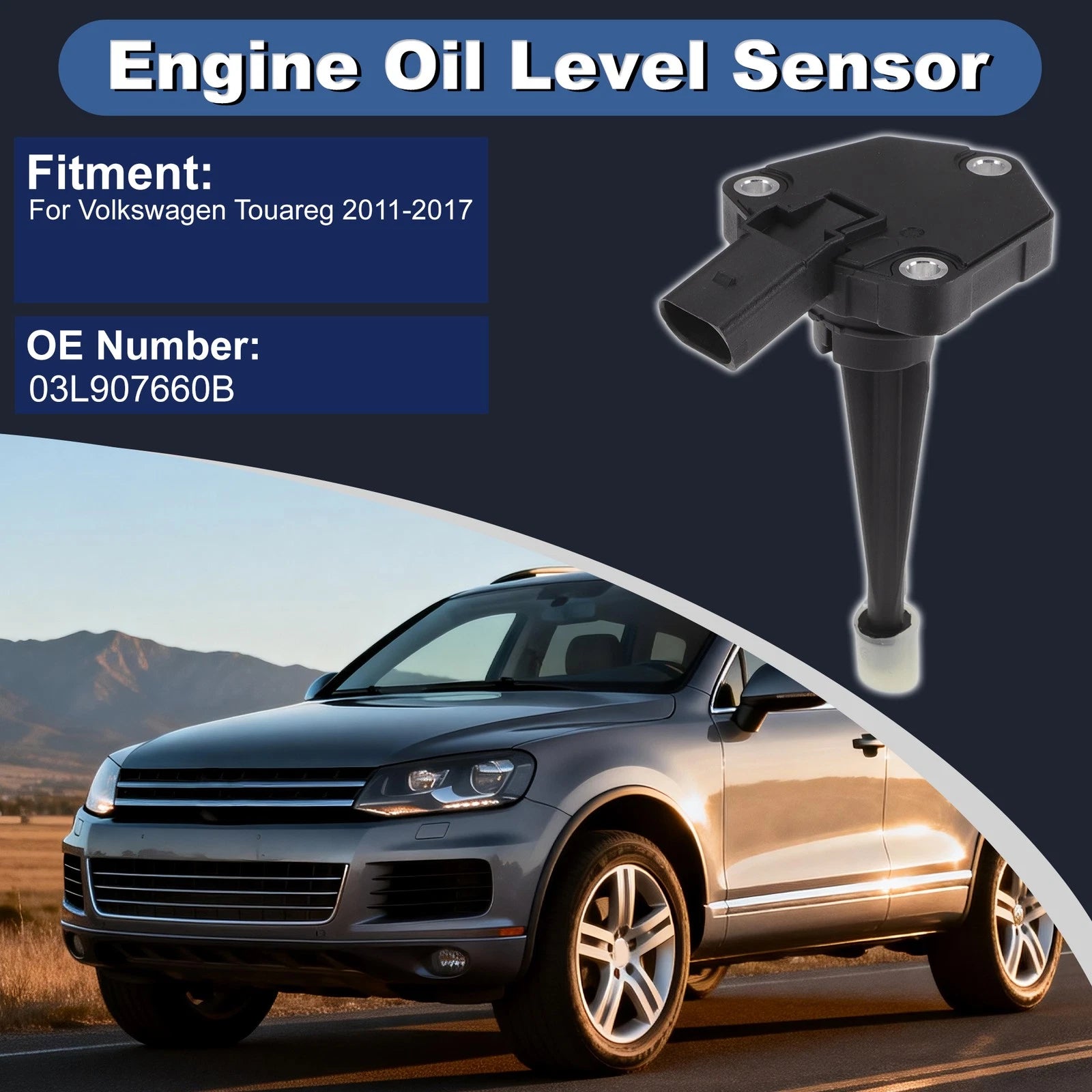 Engine Oil Level Sensor Replacement for Volkswagen Touareg (2011–2017)