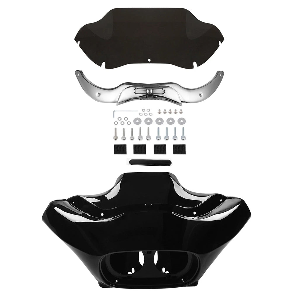 Inner & Outer Fairings Windshield Trims for Harley Road Glide (1998–2013)
