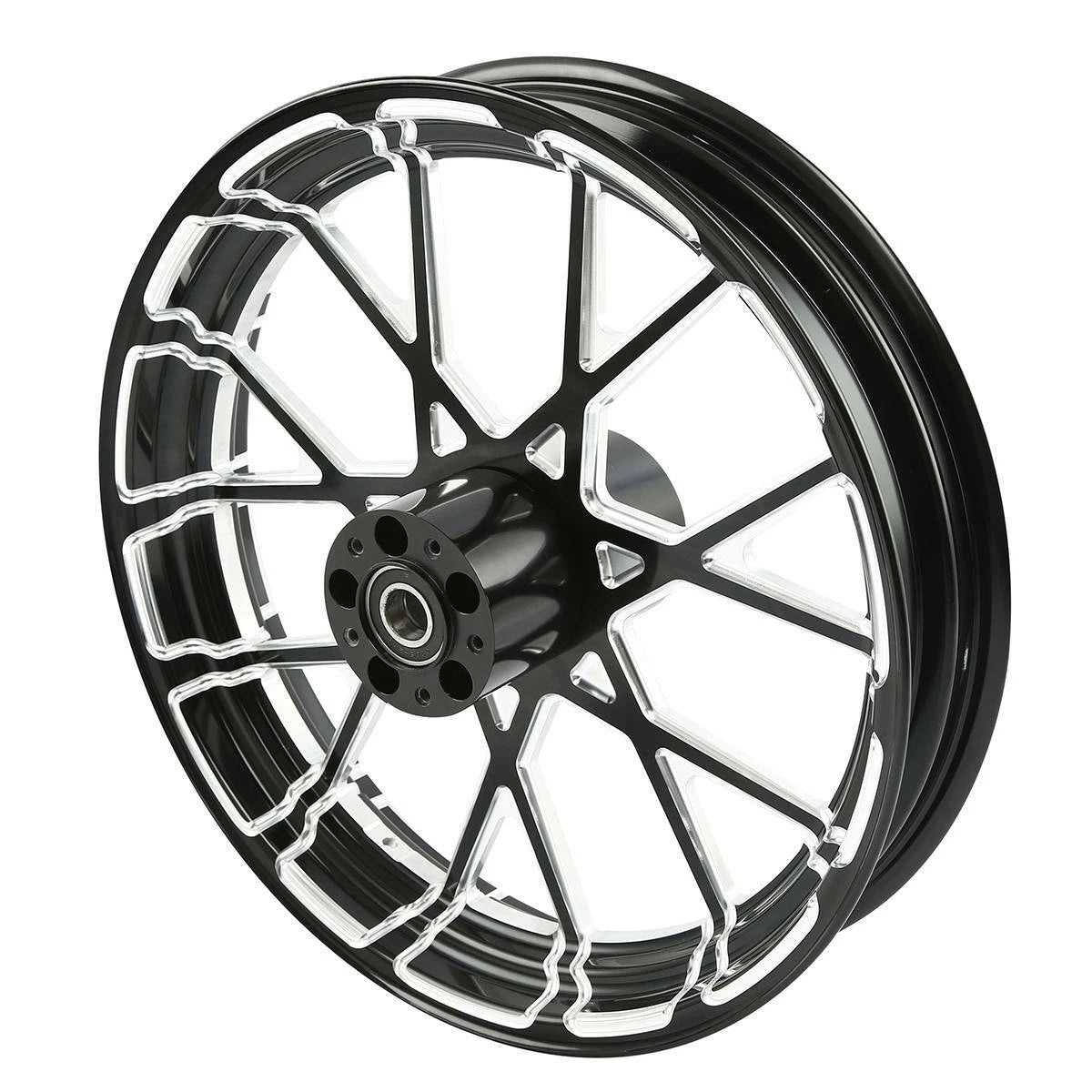 18" x 3.5" CNC Front Wheel Rim Dual Disc Hub for Harley Road Glide (1997–2021)