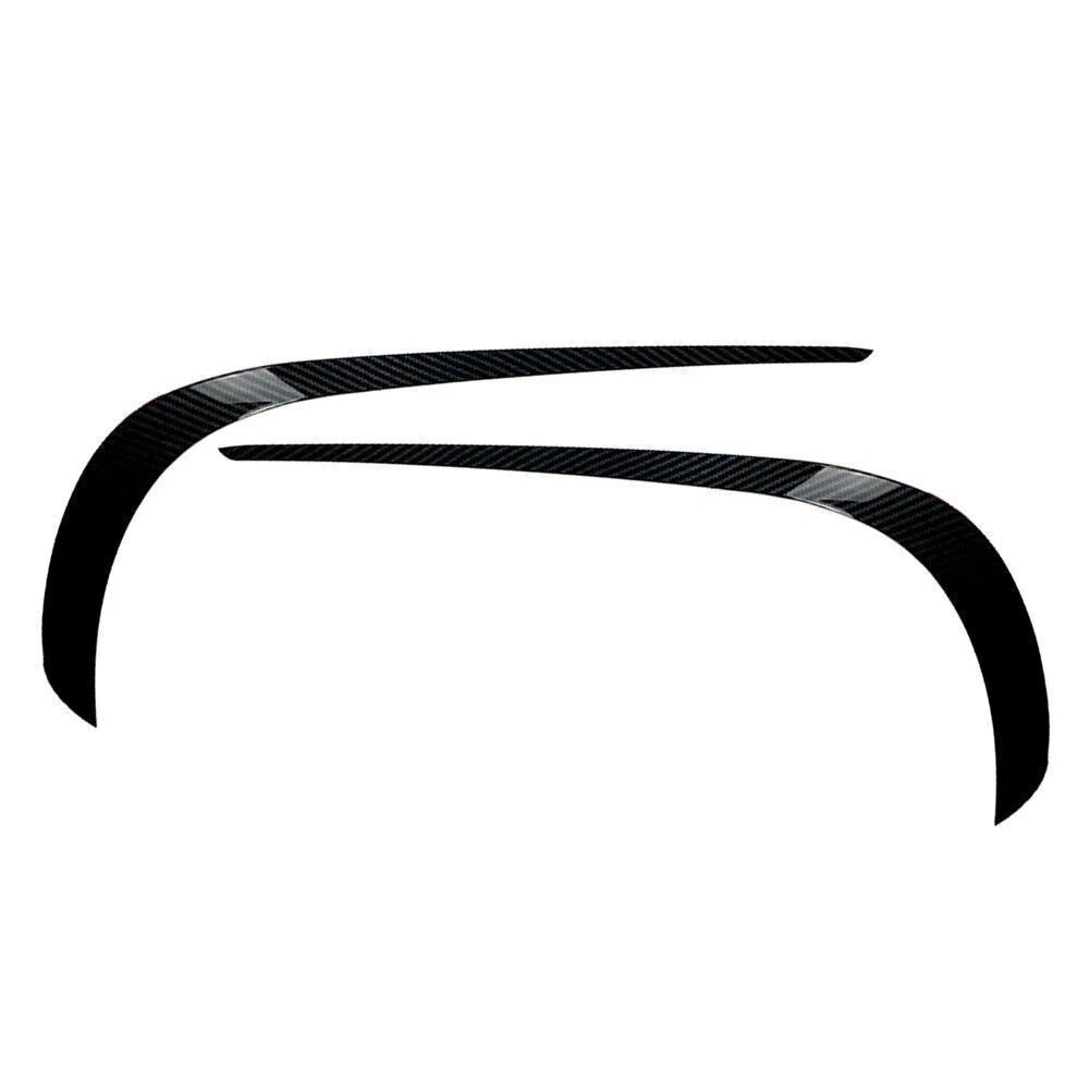 Front Bumper Lip Chin Spoiler Splitter for Benz E-Class W212 (2014–2016) Carbon