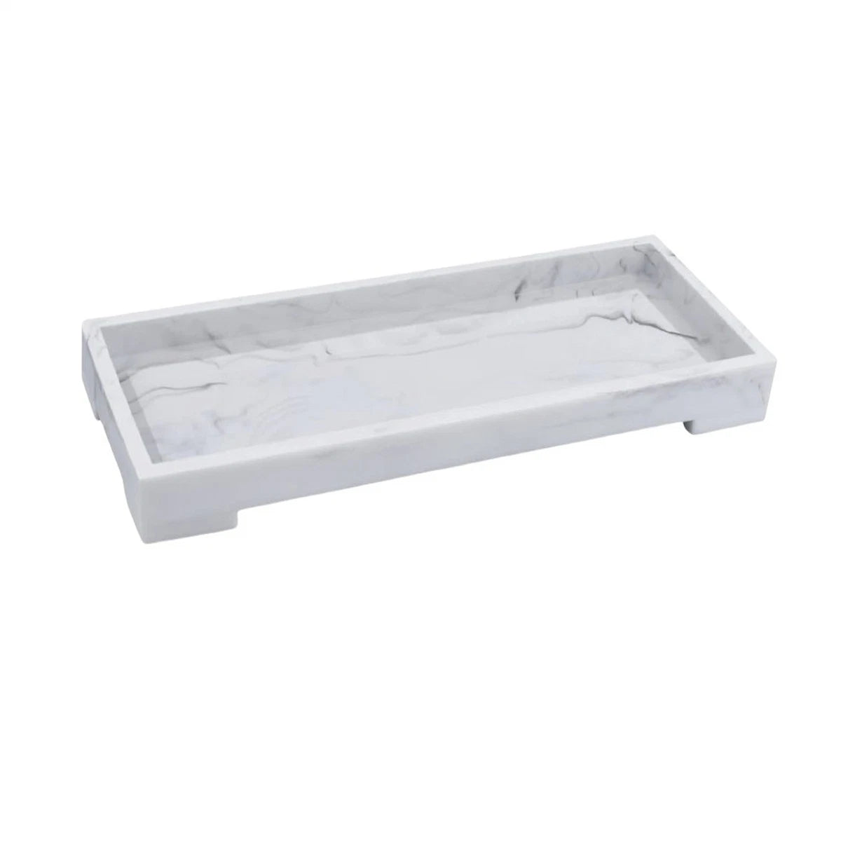 Functional Silicone Tray for Modern Bathroom