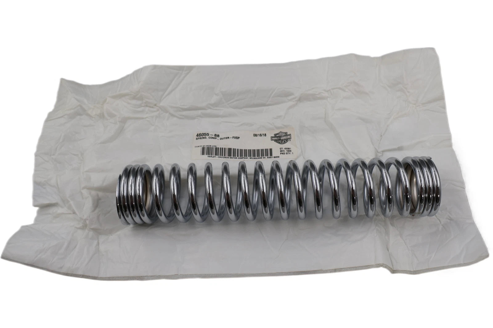 OEM Front End Outer Spring for Harley Springer FL FX Heritage (1988–2011)