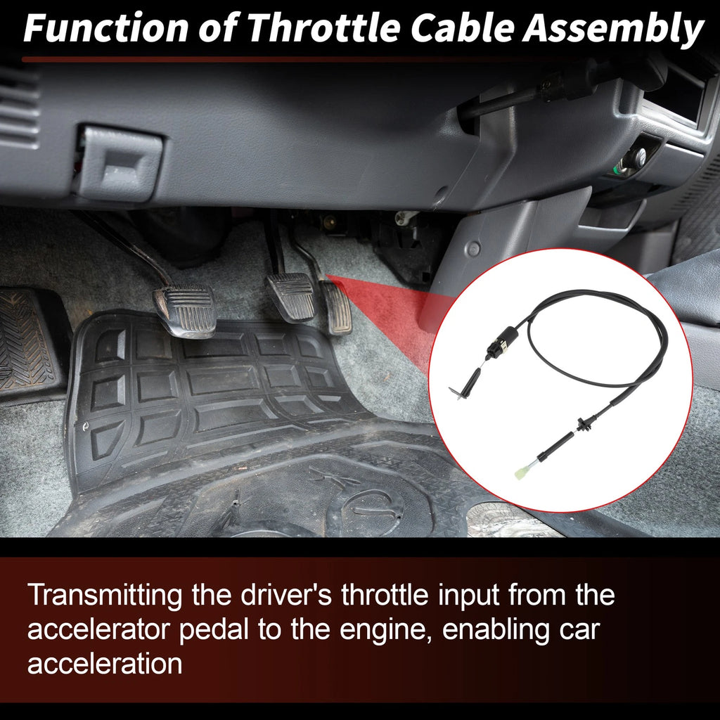 Throttle Valve Cable Replacement for Dodge Durango Dakota Ram 1500 2500 3500 (2002–2013)