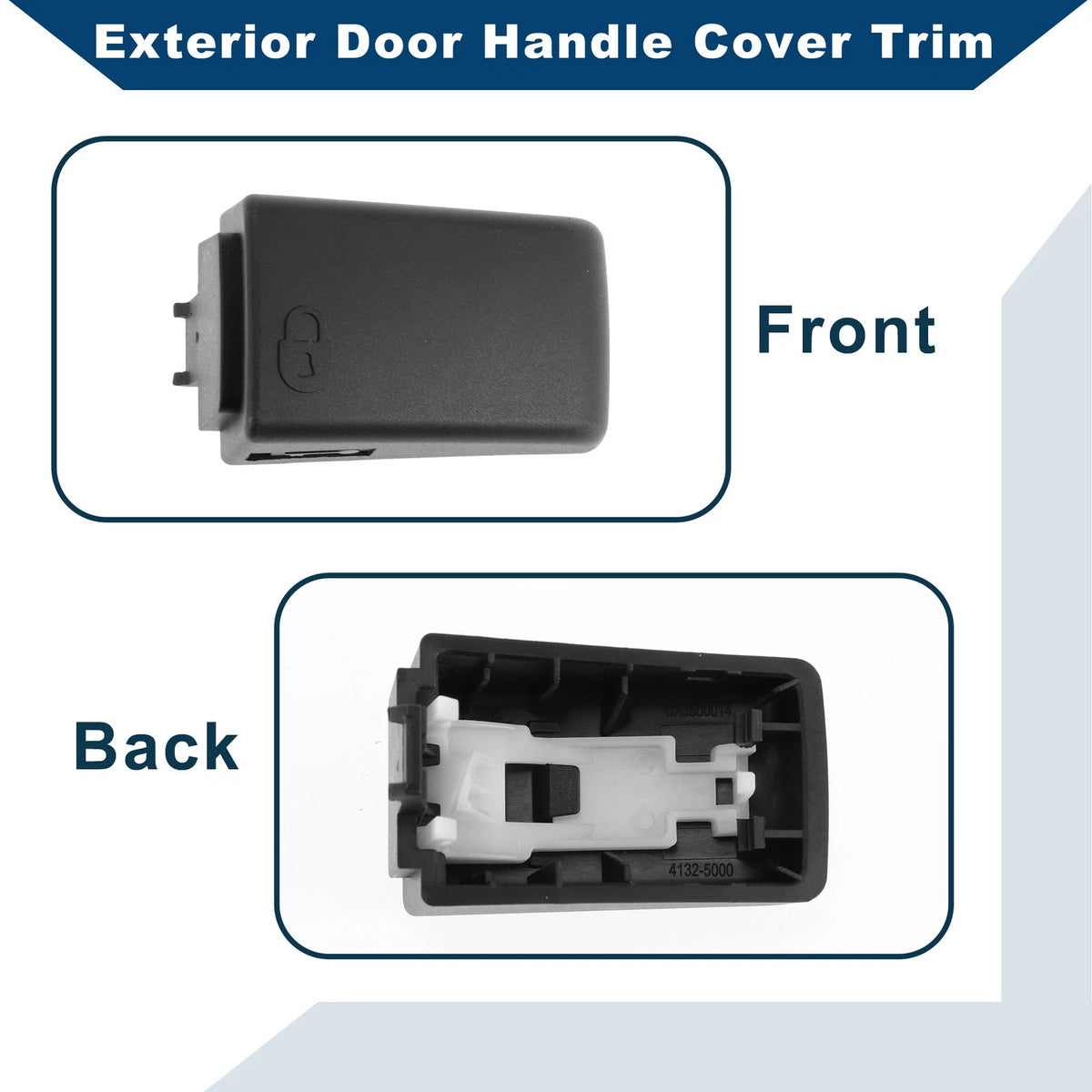 Exterior Door Handle Cover Trim for Land Rover LR4 / Discovery 4 (2010–2016)