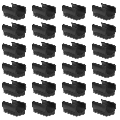 24X Chair Gliders for Cantilever Chairs with Felt Pads