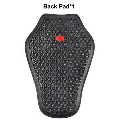 Motorbike Back Pads for Motorcycle Jacket Insert Armor (Universal Fit)