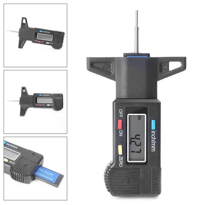 Digital Tread Depth Gauge Tool Kit for Cars (Universal)