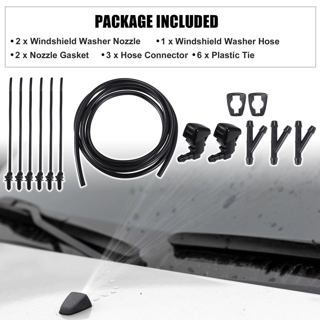 Windshield Washer Nozzle Set for Ford Edge (2011–2015)