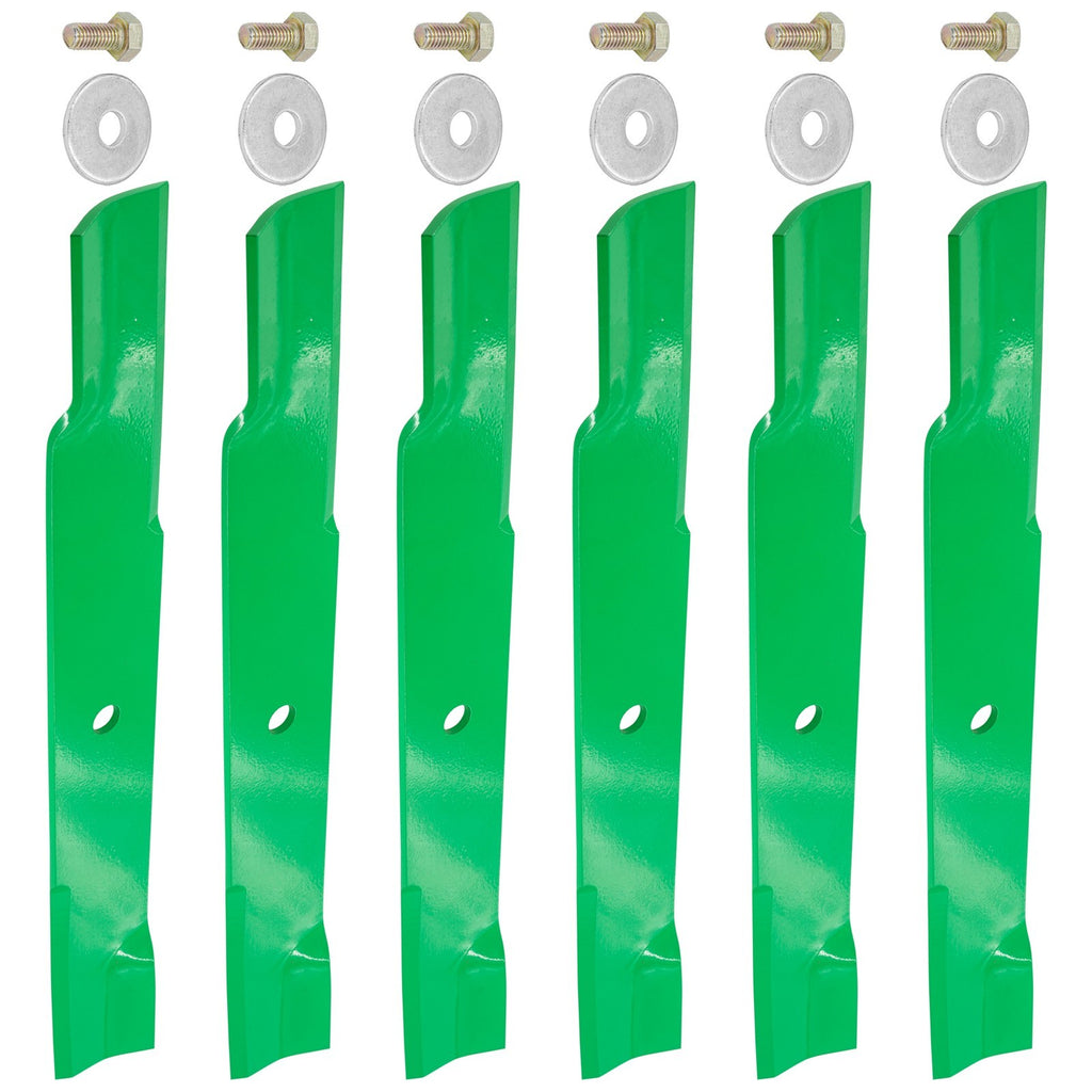 Deck Blades 60 Inch Replacement with Bolt for Hustler Zero Turn (2000–2010)