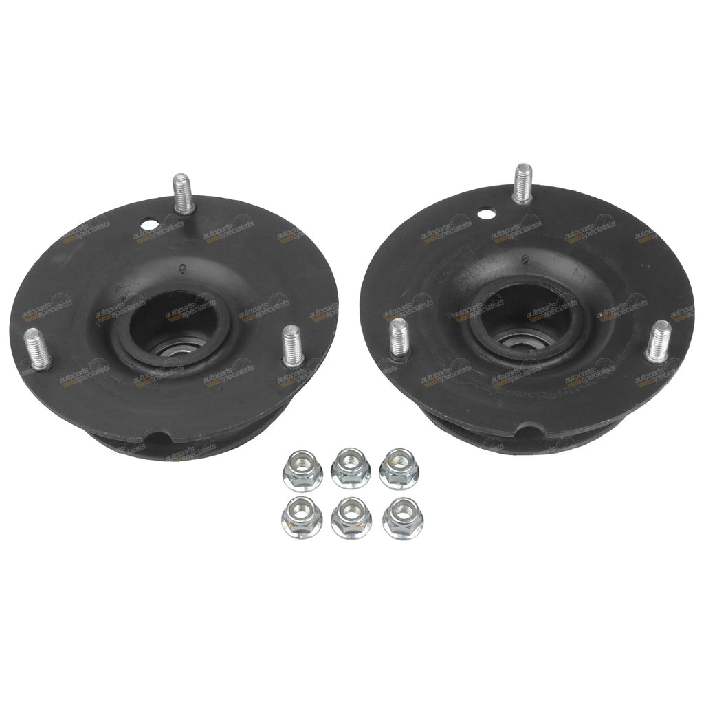 2 Upper Strut Top Bearings + Rubber Mounts for Holden Commodore (1978–1989)