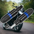 Exhaust Frame Sliders Anti Crash Set for Honda CB Blue (2014–2020)