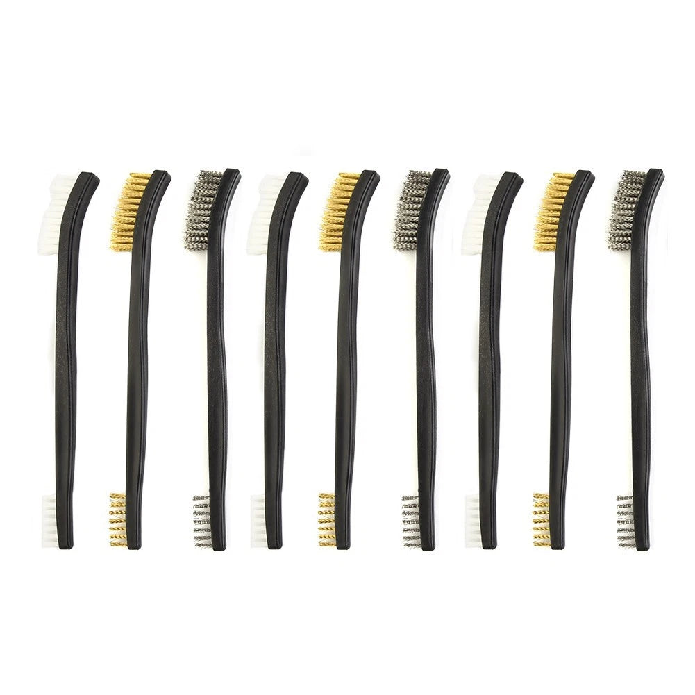 Wire Brushes Set of 4 for Automotive Cleaning Tools