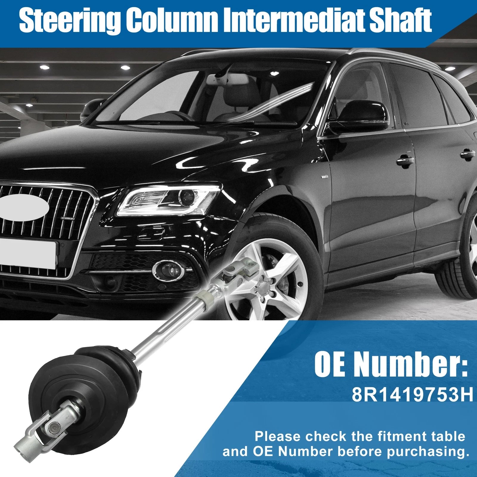 Lower Intermediate Steering Shaft Column for Audi SQ5 Q5 3.0L (2014–2017)