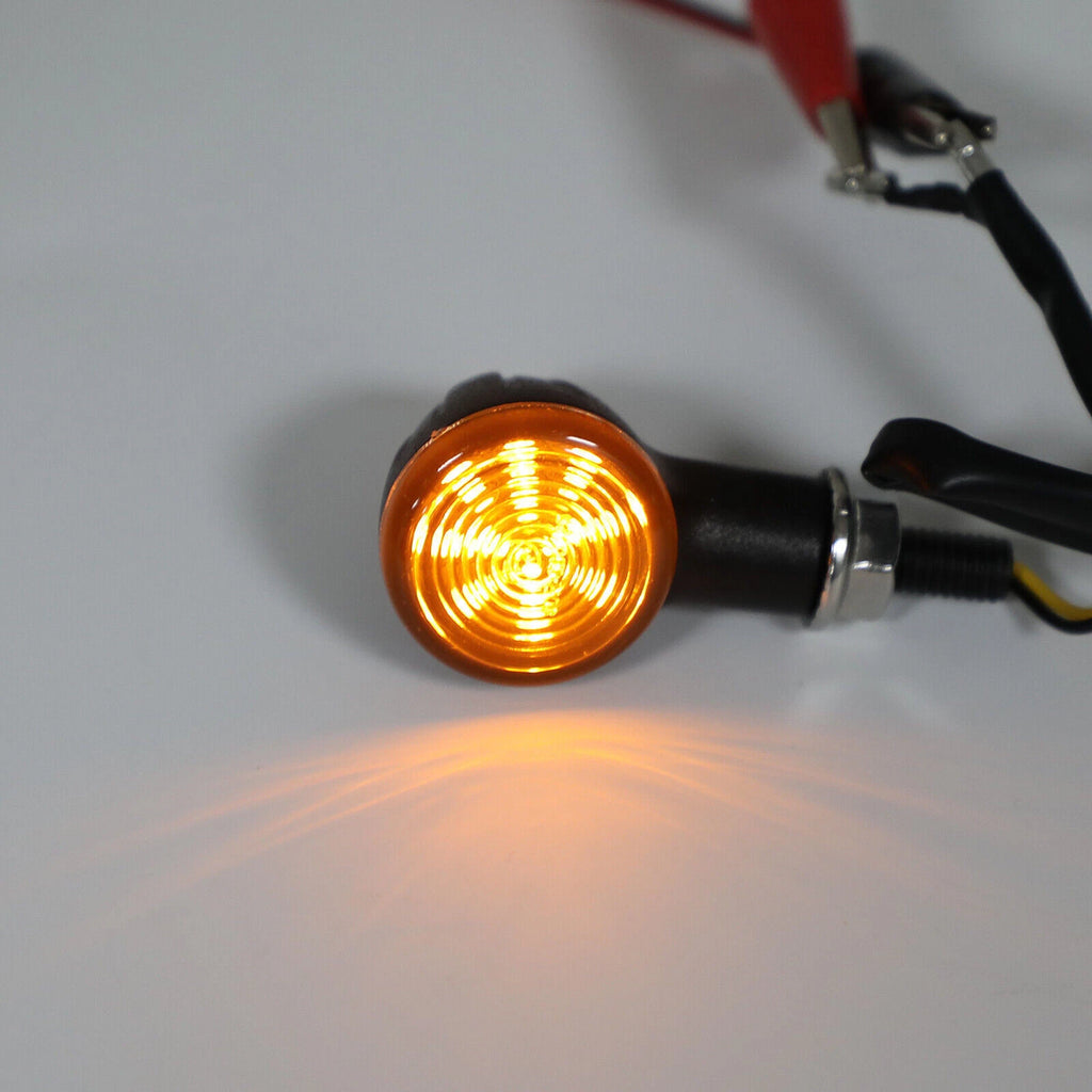 2X Bullet Turn Signal Indicator Lights for Universal Motorcycles (T9)