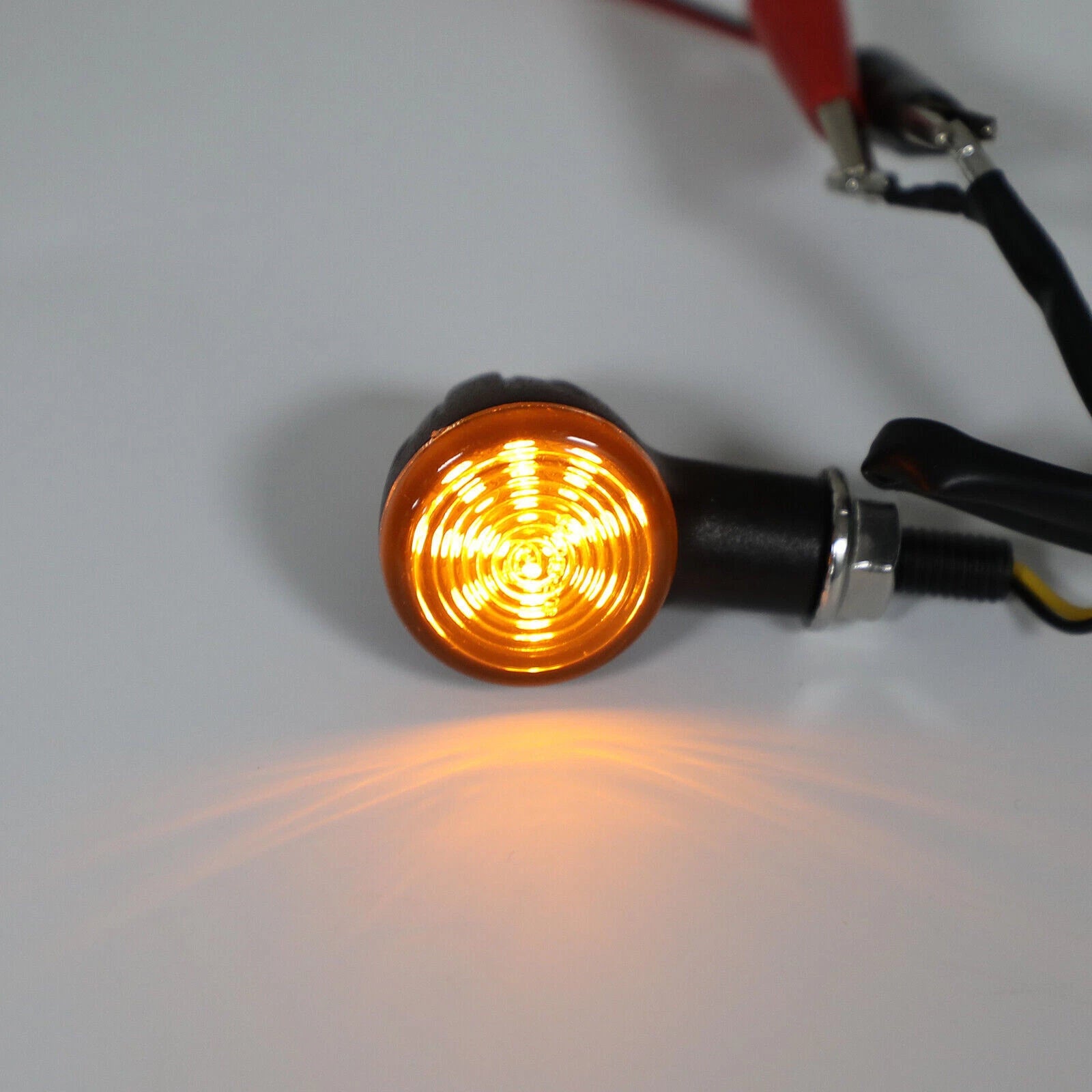 2X Bullet Turn Signal Indicator Lights for Universal Motorcycles (T9)