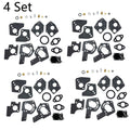 Set of 4 Carburetor Overhaul Repair Kits for B&S 3-5HP Engine (495606, 494624)