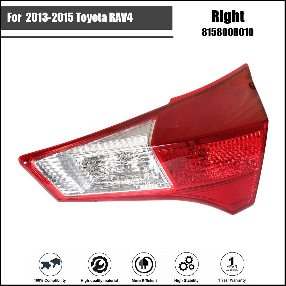Tail Light Assembly for Toyota RAV4 (2013–2015) Right Passenger Halogen