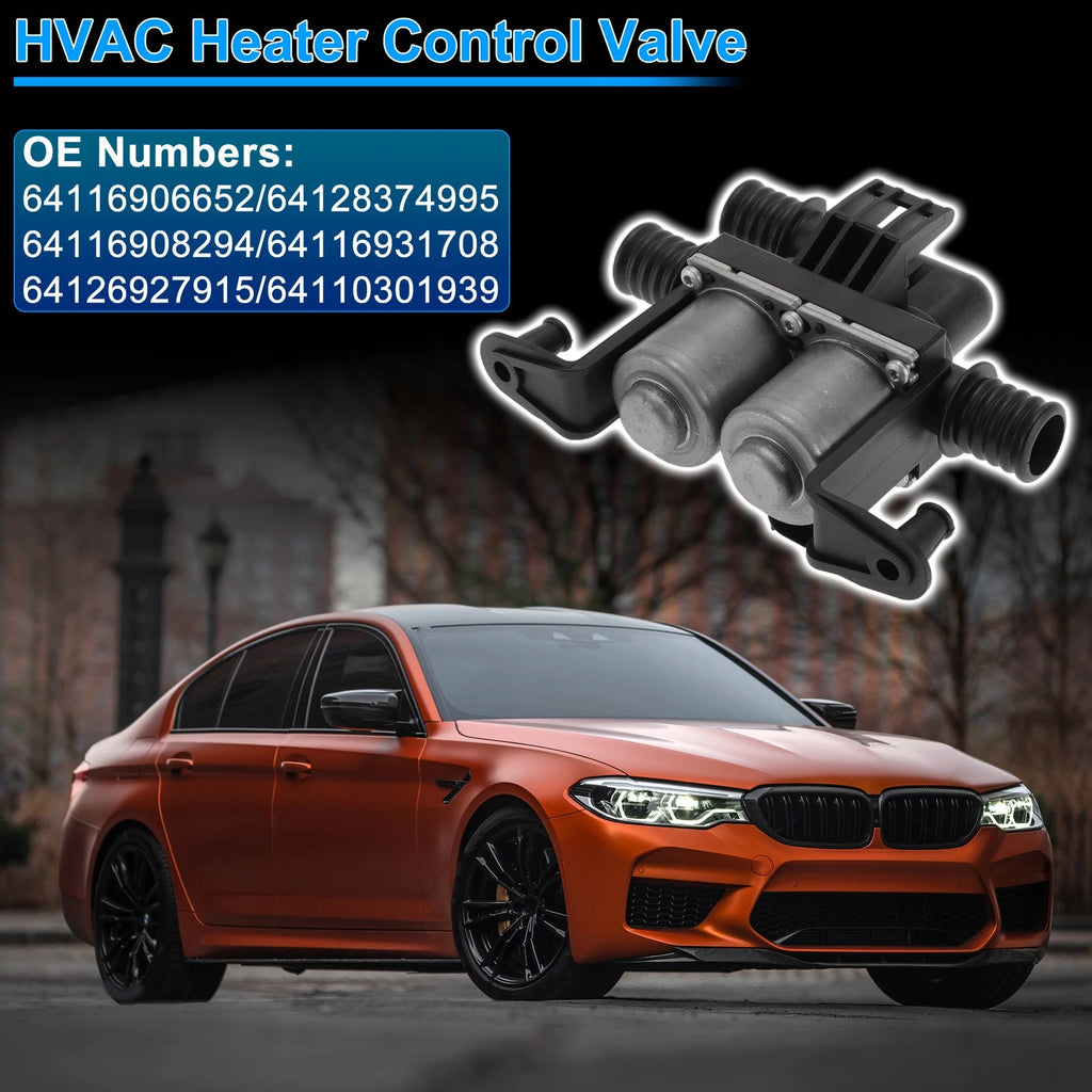 Heater Control Valve HVAC Replacement for BMW 525i (2004–2007)