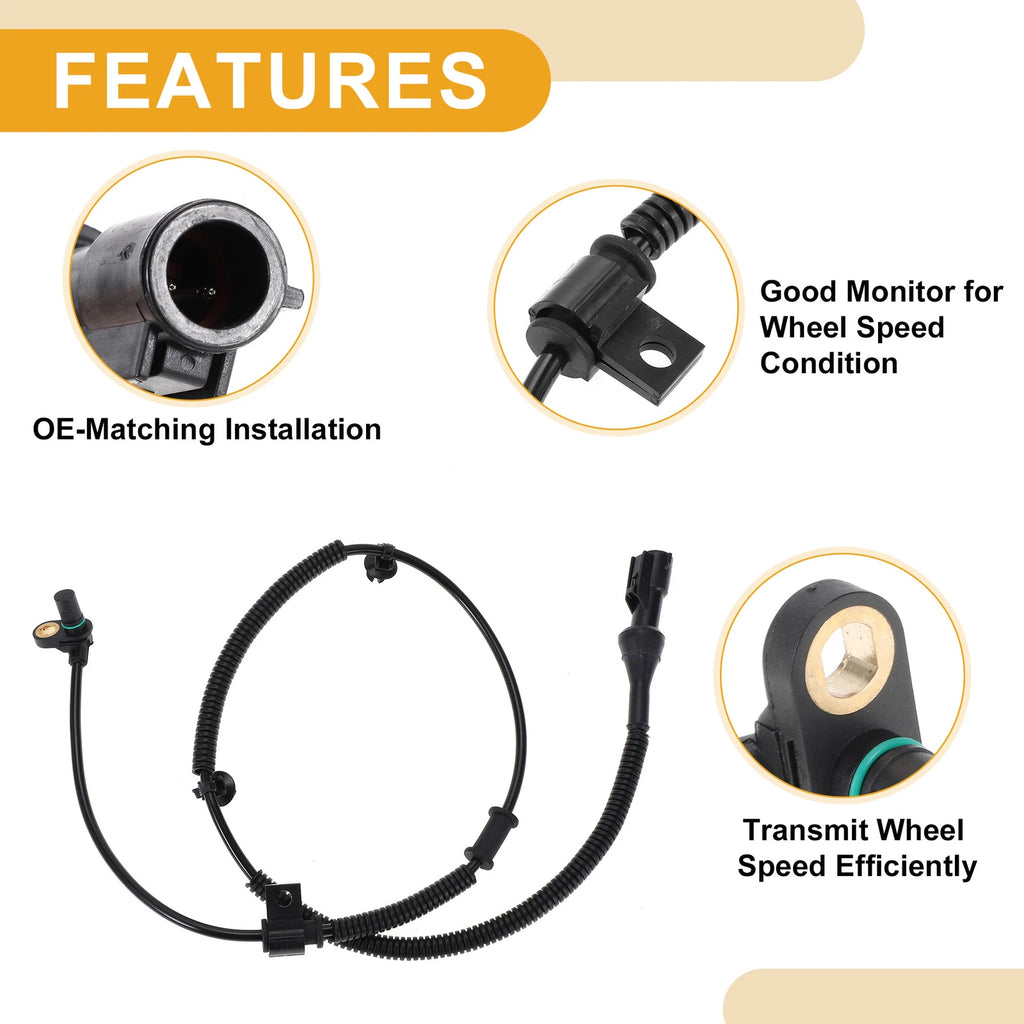 ABS Wheel Speed Sensor No. 9L3Z2C204A for Ford F-150 (2009–2010) Front