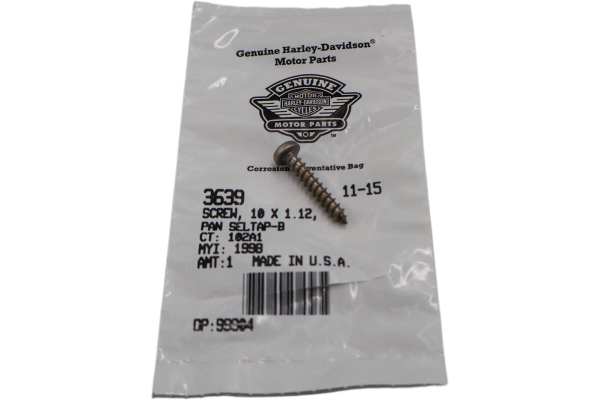Self Tapping Panhead Torx Screw for Harley-Davidson (OEM 3639)