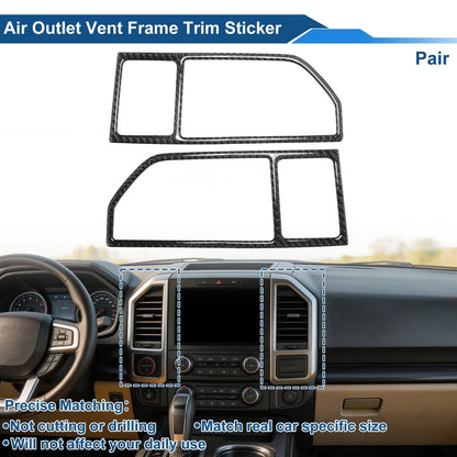 Air Condition Outlet Vent Trim Cover Frame for Ford F150 (2015–2023) 1 Pair