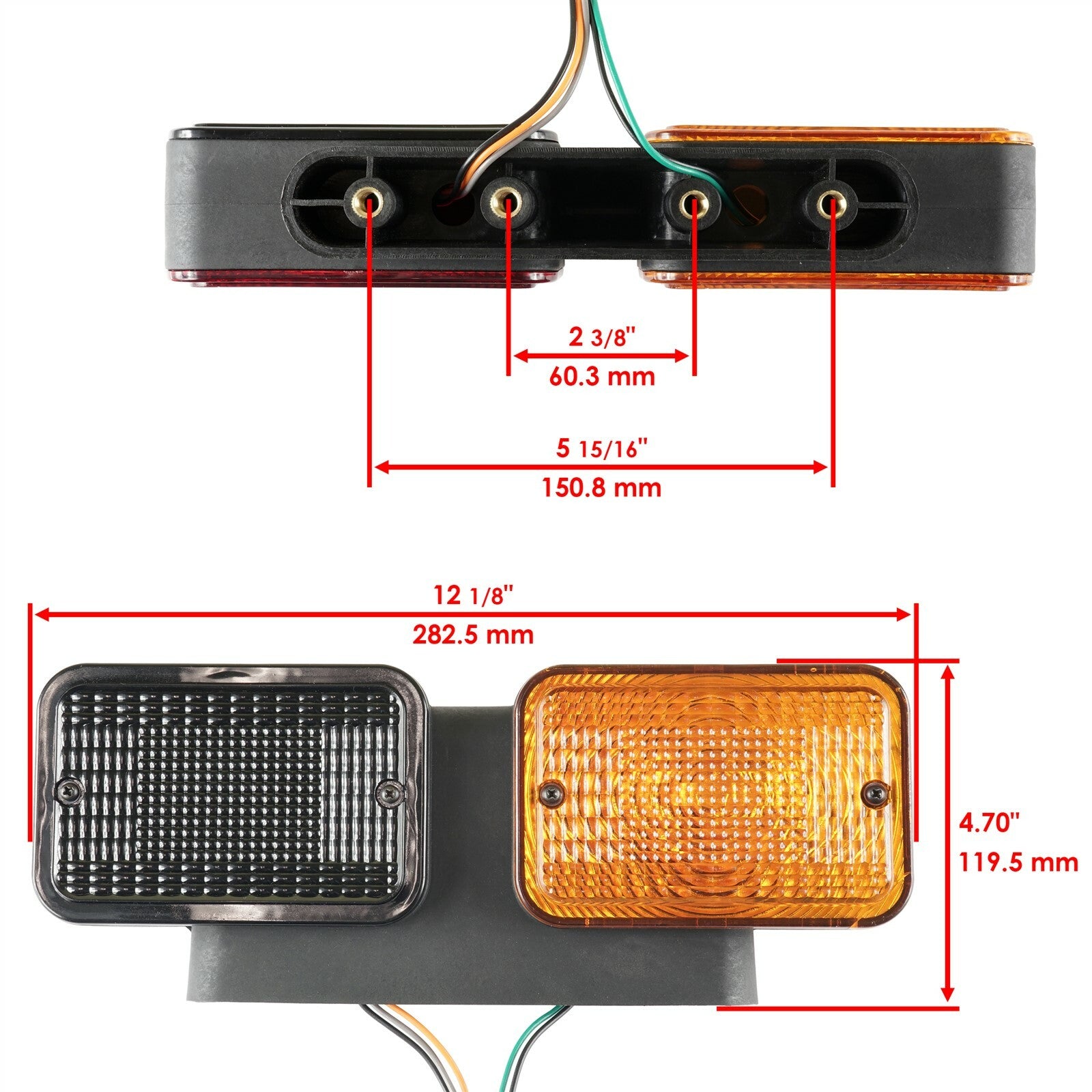 Taillight Left Right Replacement for John Deere 3035D 3043D 4044M 4049M