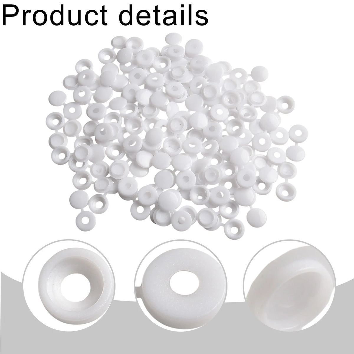 Hinged Screw Cover for Versatile Applications (No Specific Years)