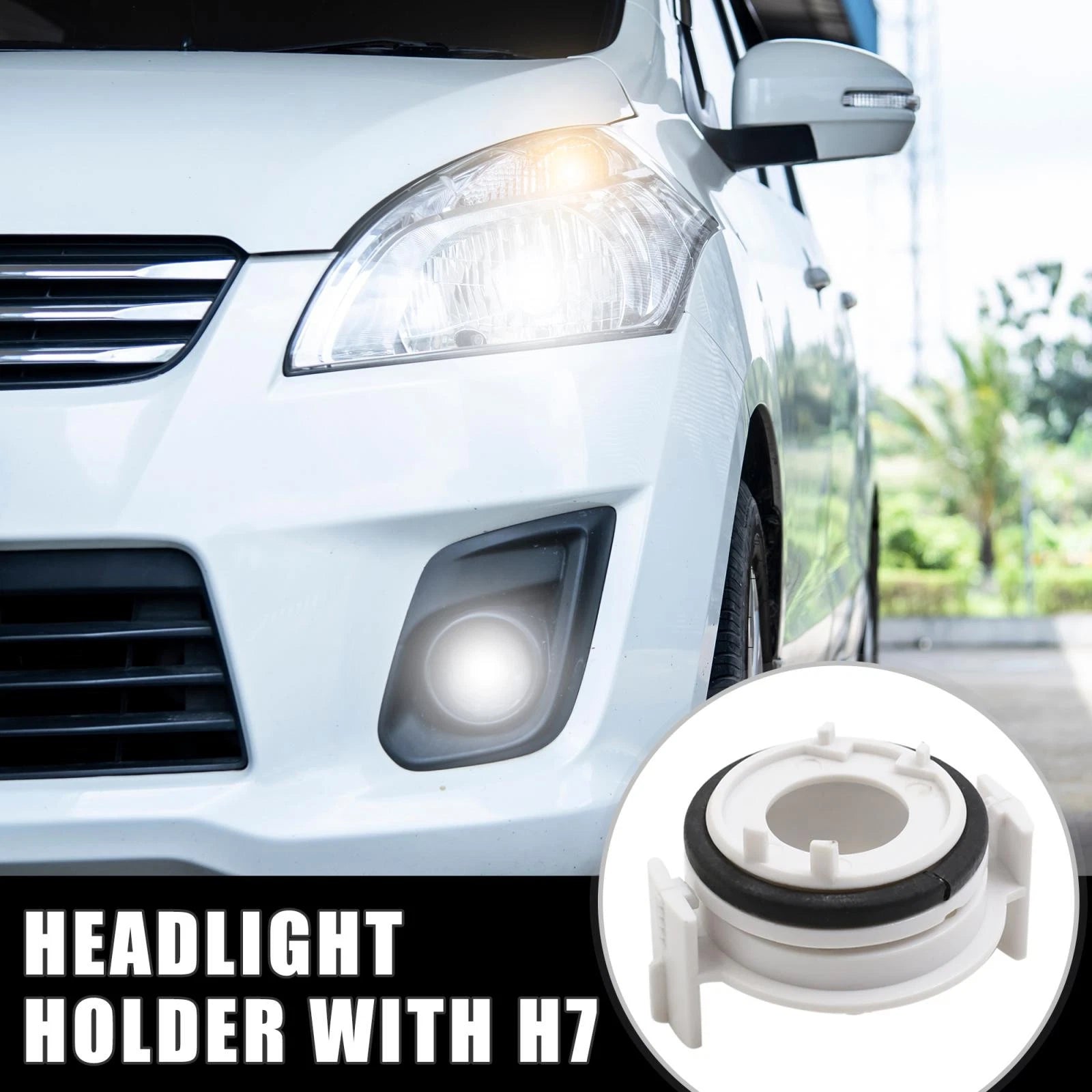 H7 LED Bulb Clips Adapter Holder for BMW E46 3 Series (1999–2006)