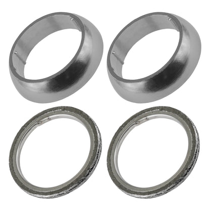 Exhaust Muffler Silencers Pipe Gasket Kit for Can-Am Commander Max 1000R (2018-2019)