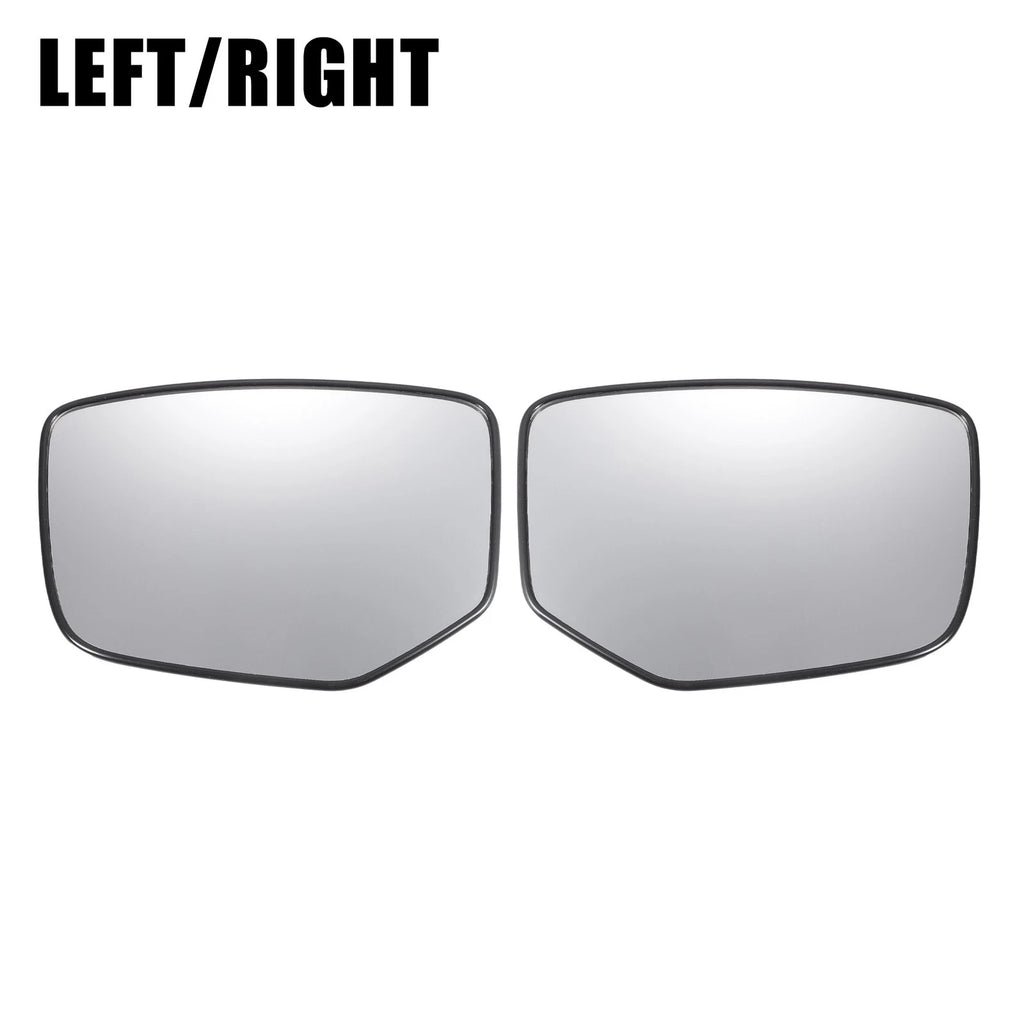 Mirror Glass Pair Left Right White Non Heated for Honda Accord (2008–2010)