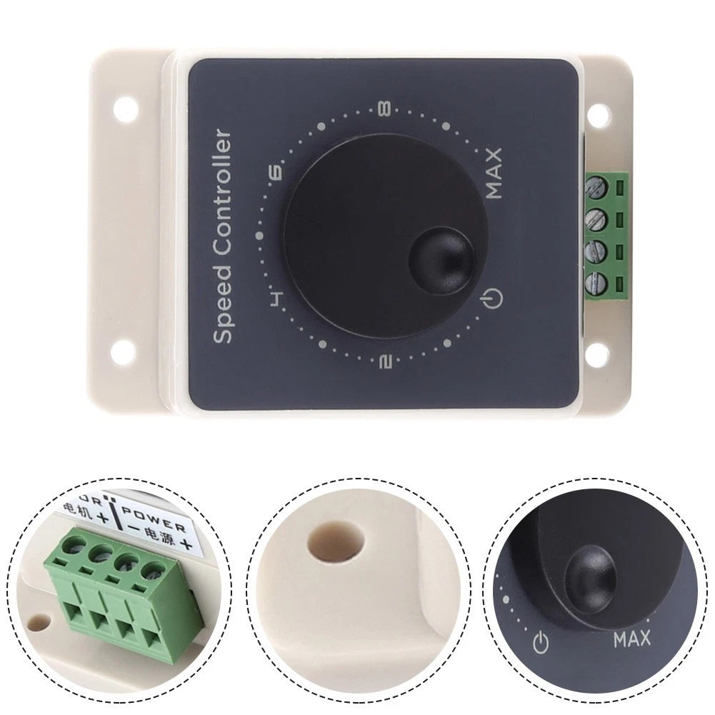 20A Waterproof Motor Speed Controller for DC 10-60V Vehicles
