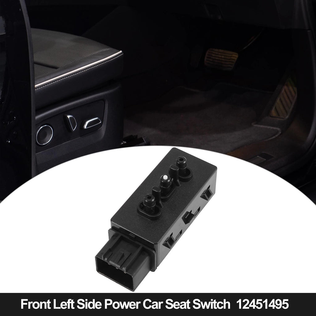 Power Seat Switch Front Left 6 Way for Chevrolet Monte Carlo (2011–2016)