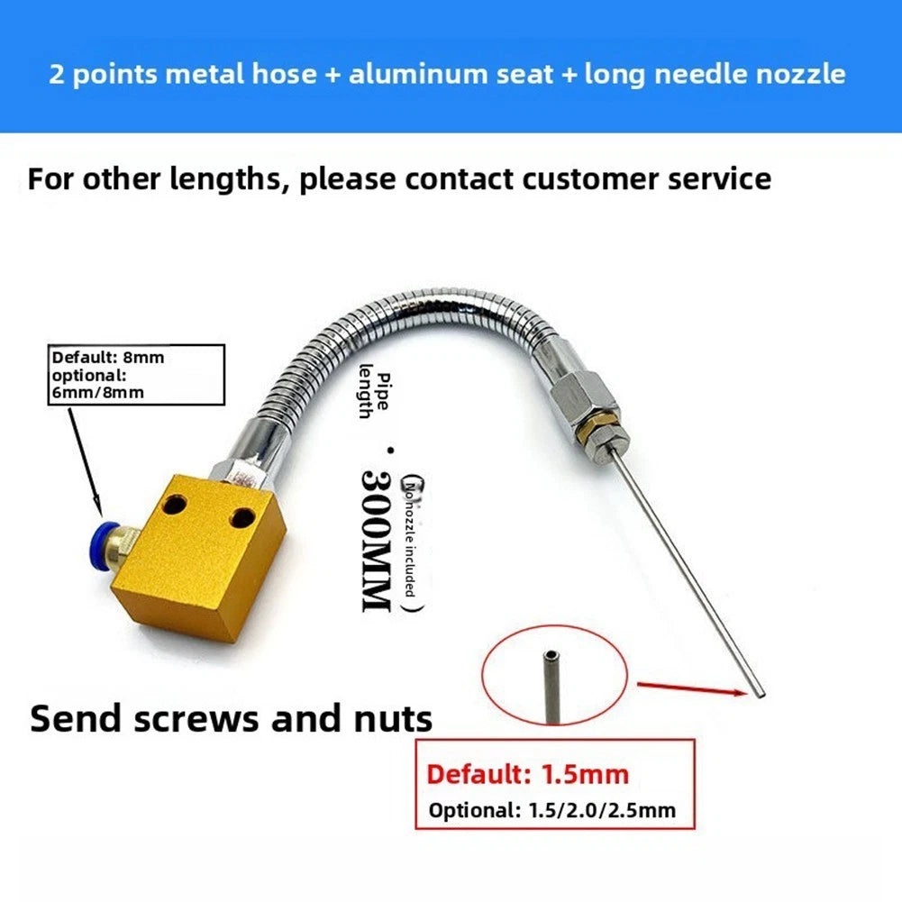 Stainless Steel Inflatable Nozzle for Quick Gear Inflation
