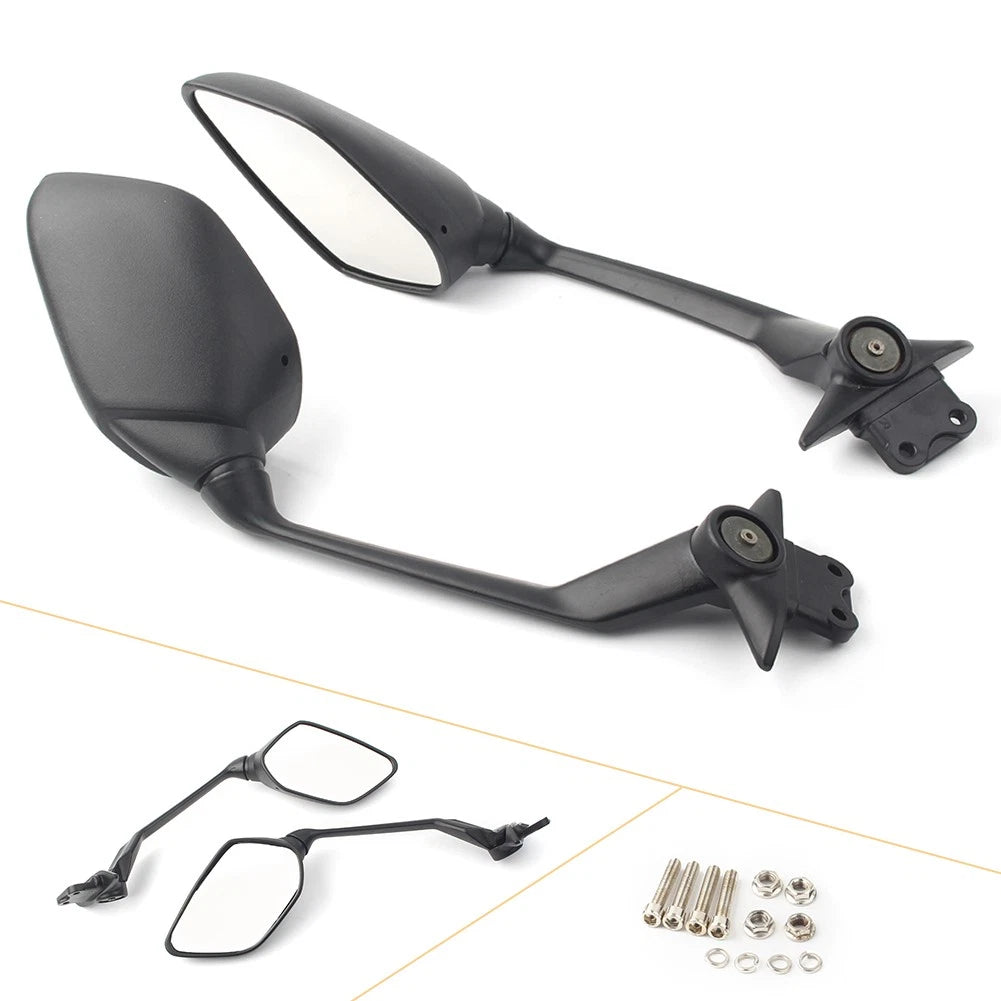 Rear View Mirror Pair for Yamaha Tmax 530 (2012–2014) Z1P6 Black