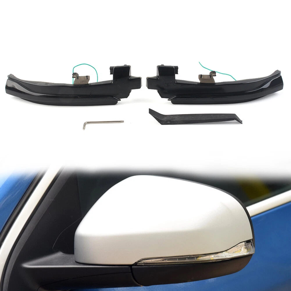 For Volvo V40 V60 S60 V70 S80 LED Sequential Side Mirror Light Turn Signal Lamp