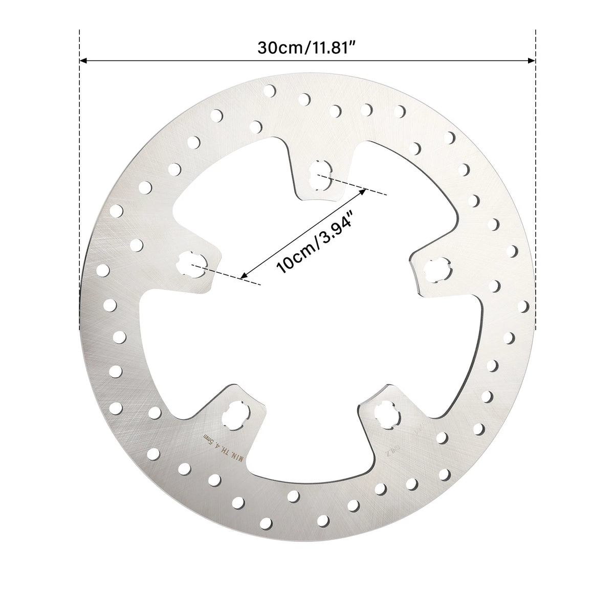 Front Brake Disc Rotor for Harley Touring Street Road Glide (2014–2024)