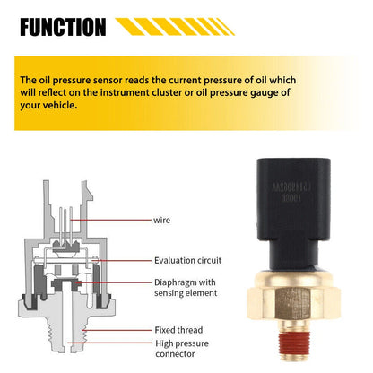 Fit for Jeep Dodge Chrysler 56028807AA Engine Oil Pressure Sender Switch Sensor