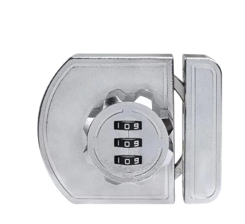Cabinet Lock No Drill Password Lock with Zinc Alloy Rotary Latch Design