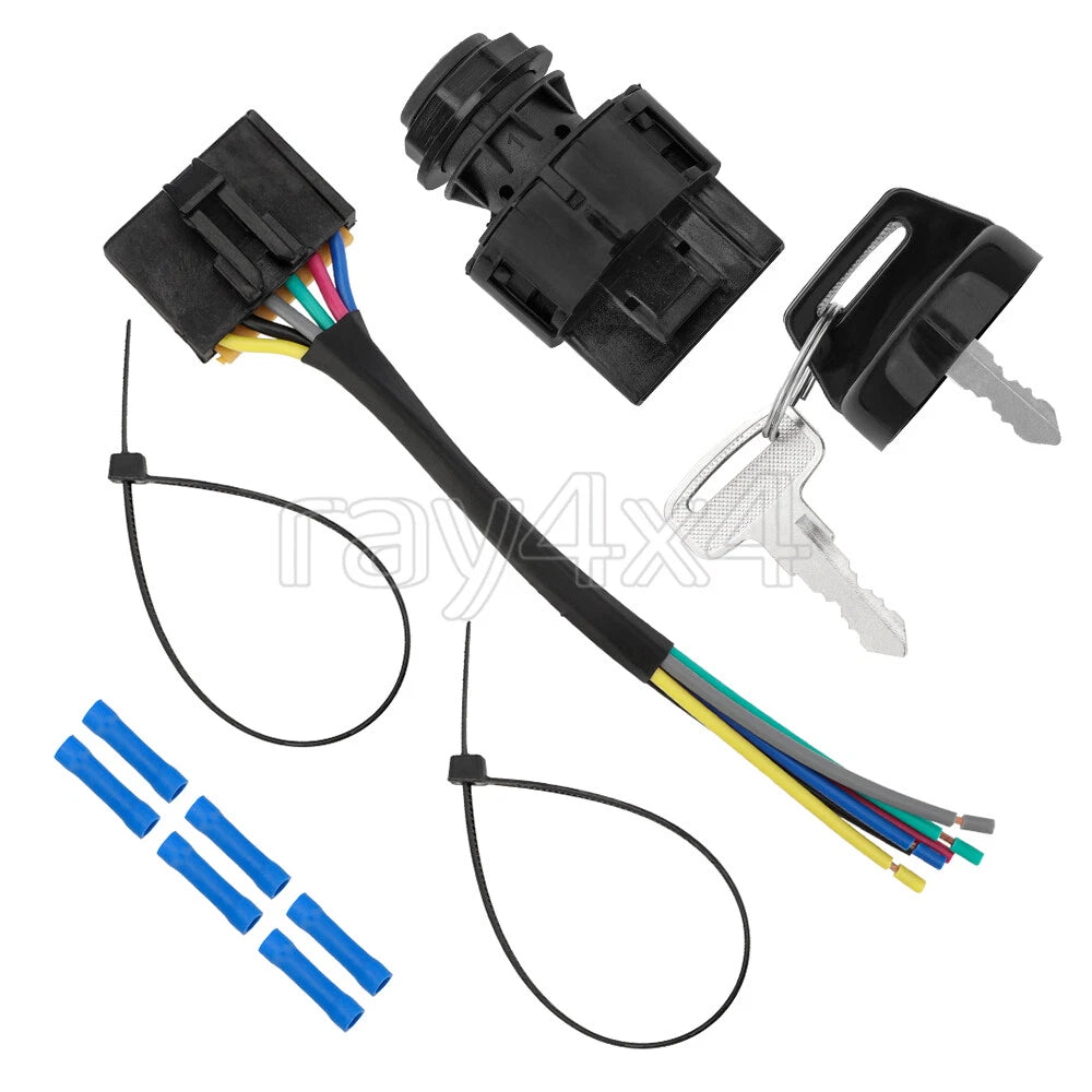 Ignition Key Switch Harness Pigtail Kit for Polaris ACE 325/500/570/900 (2016–2019)