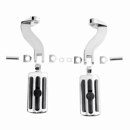 Foot Pegs Footrest Mount Bracket for Harley Touring Electra Glide (1993–2025)