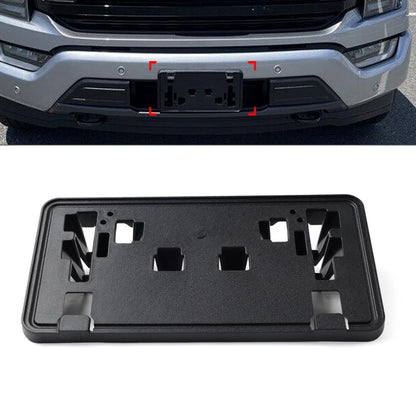 Front Bumper License Plate Mounting Bracket for Ford F-150 (2021–2023)