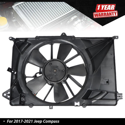 Engine Radiator Cooling Fan Assembly for Jeep Compass (2017–2021) 68249185AD