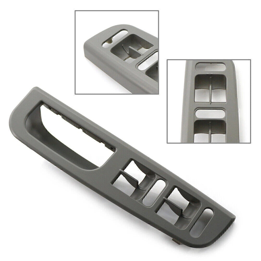 RHD Door Window Switch Bezel for VW Passat Jetta Golf MK4 (1999–2005) Grey