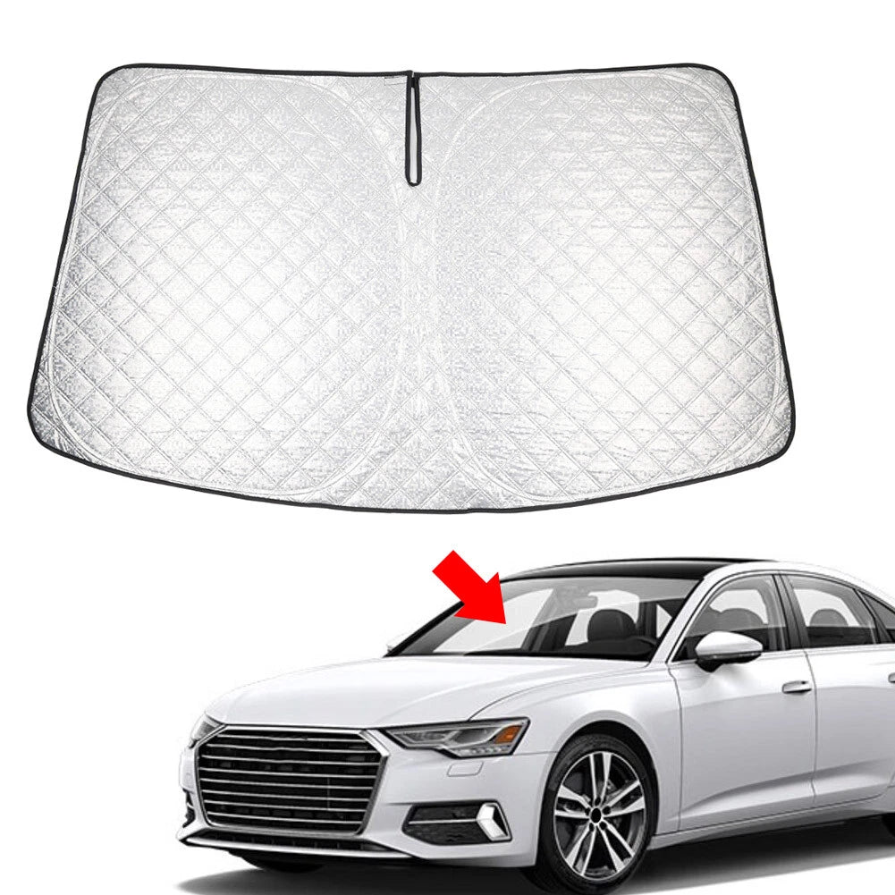 Foldable Windshield Sun Shade for Audi A6 (2019–2025)