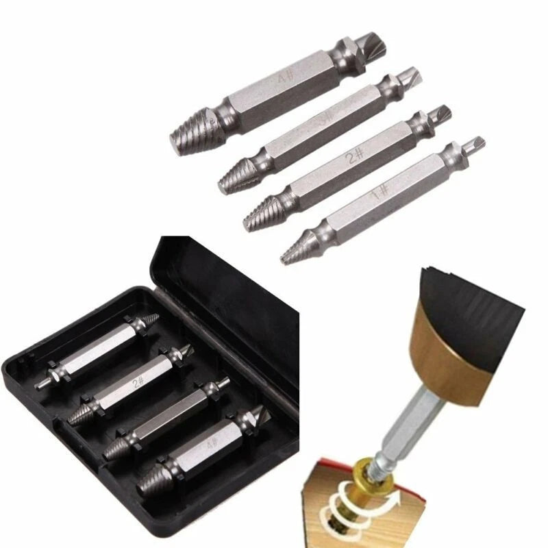 Screw Extractor Tool for Damaged Bolts - Wide Application