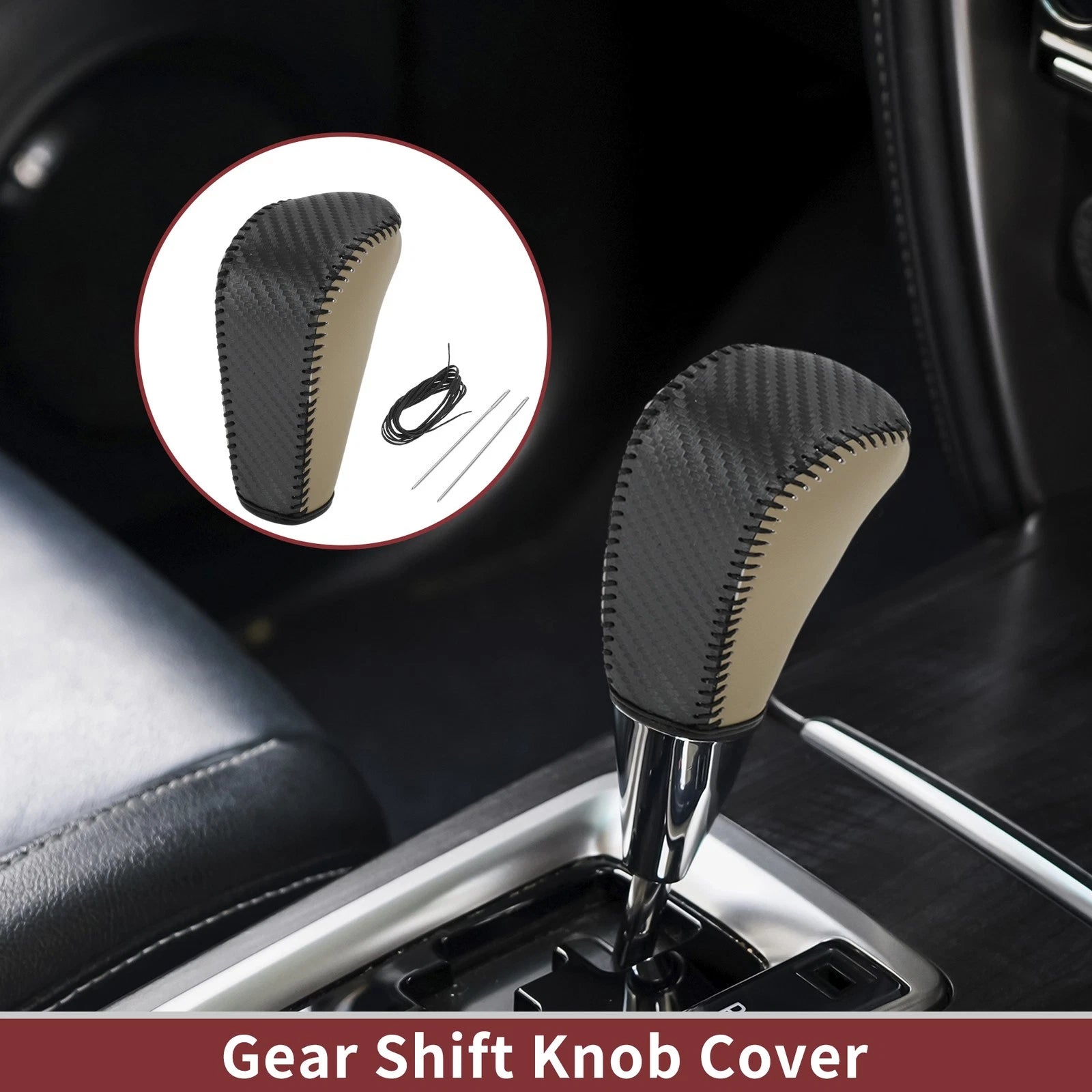 Gear Shift Knob Cover Replacement for BMW 3 Series E90 (2004–2012)
